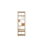 Pirouette Solid Wood Bookcase