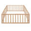 Structure de lit de jour en bois avec clôture-625143323-625143326