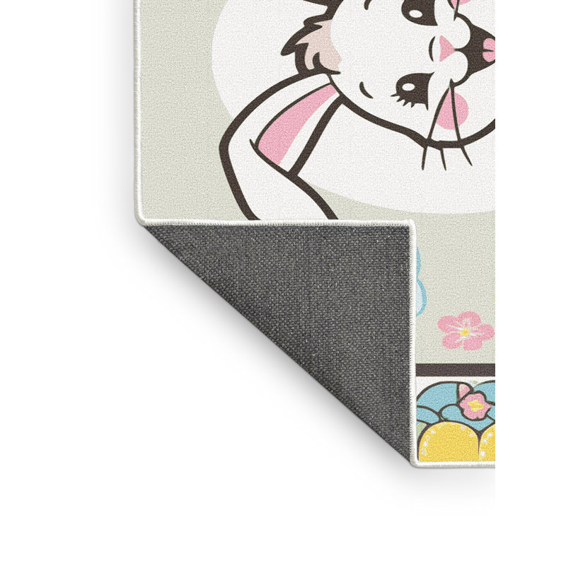 Tapis de vacances de Pâques The Holiday Aisle®, Rectangle 4pi x 6 pi