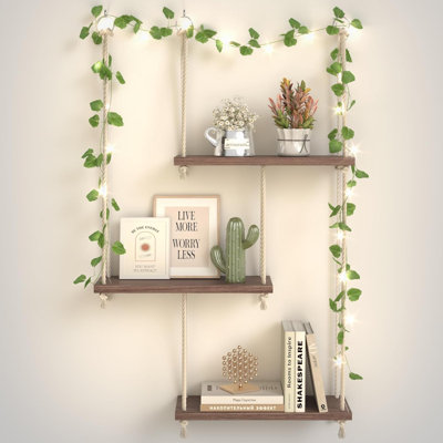Wall Bracket With Rattan Lamp