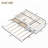 Solid Wood Platform Bed With Trundle And 2 Drawers-56548264-56548267