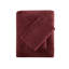 Drap-housse pour grand lit 4 pièces bourgogne, 100% velours, avec drap plat, 2 taies d'oreiller ajustées, élastique pour matelas de 16 po, couleur douce et douillette, brossé des deux côtés