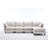 Tatum Modular Sectional Sofa with Movable Ottoman-110373950