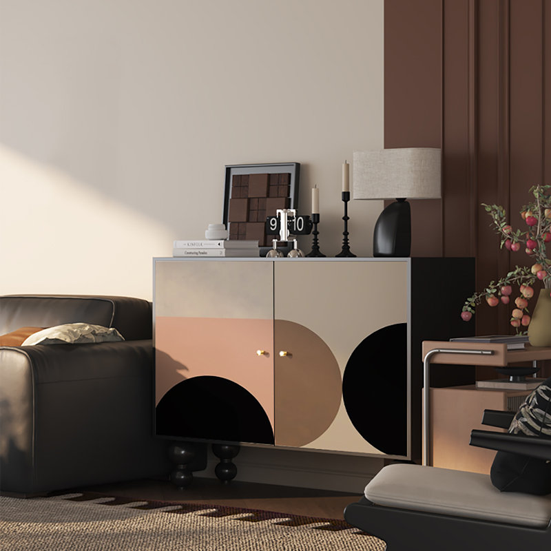French simple multi-functional home decor cabinet