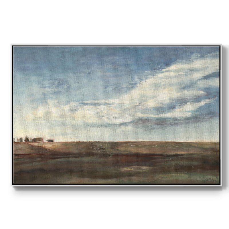 " Coming Storm " Painting Print, White, 25" H x 17" W x 2" D