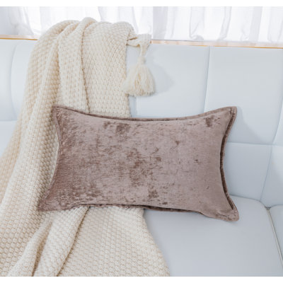 Nicole Chenille Reversible Throw Pillow