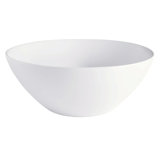 G.E.T. High-Strength Porcelain Serving Bowl, 57 Ounce, White (Set of 12)