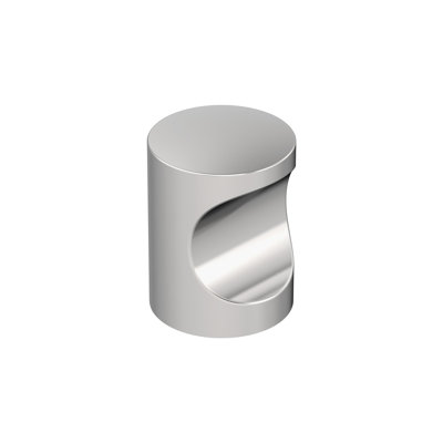 Bouton d'armoire Whistle 11/16 po (18 mm) de diamètre - paquet de 10