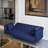 Maymie 71'' Velvet Convertible Sofa-950223542-950223546