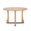 Table de salle à manger à piédestal 48 po