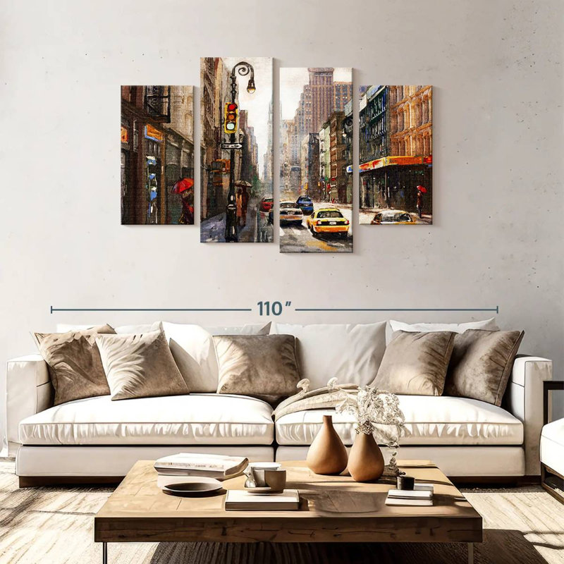 Sirci, New York Street, H 48 po x l 75 po