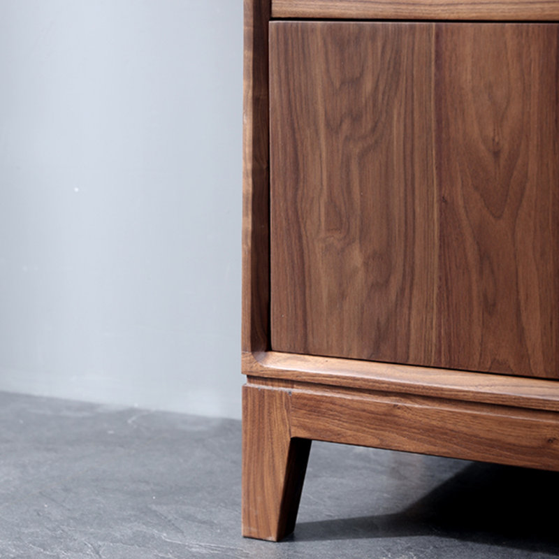 Black walnut high quality bookcase