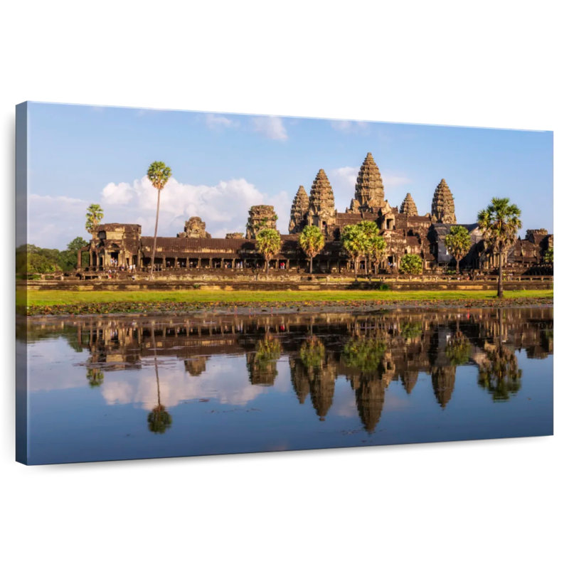 Adella Angkor Wat Reflection, 20" H x 30" W