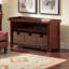 Banc de rangement 4 pièces Cyril avec 3 paniers pliables et 2 tablettes Cyril, H 21,83 po x l 39,82 po x P 13,9 po