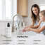 Ensemble d'accessoires de salle de bain 2 pièces, distributeur de savon en résine et porte-brosses à dents pour salle de bain d'invité, appartement et dortoir, Better Trends Nova-129480803