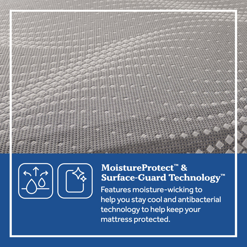 Sealy PosturePedic 12'' Medium Hybrid Queen Adjustable Mattress