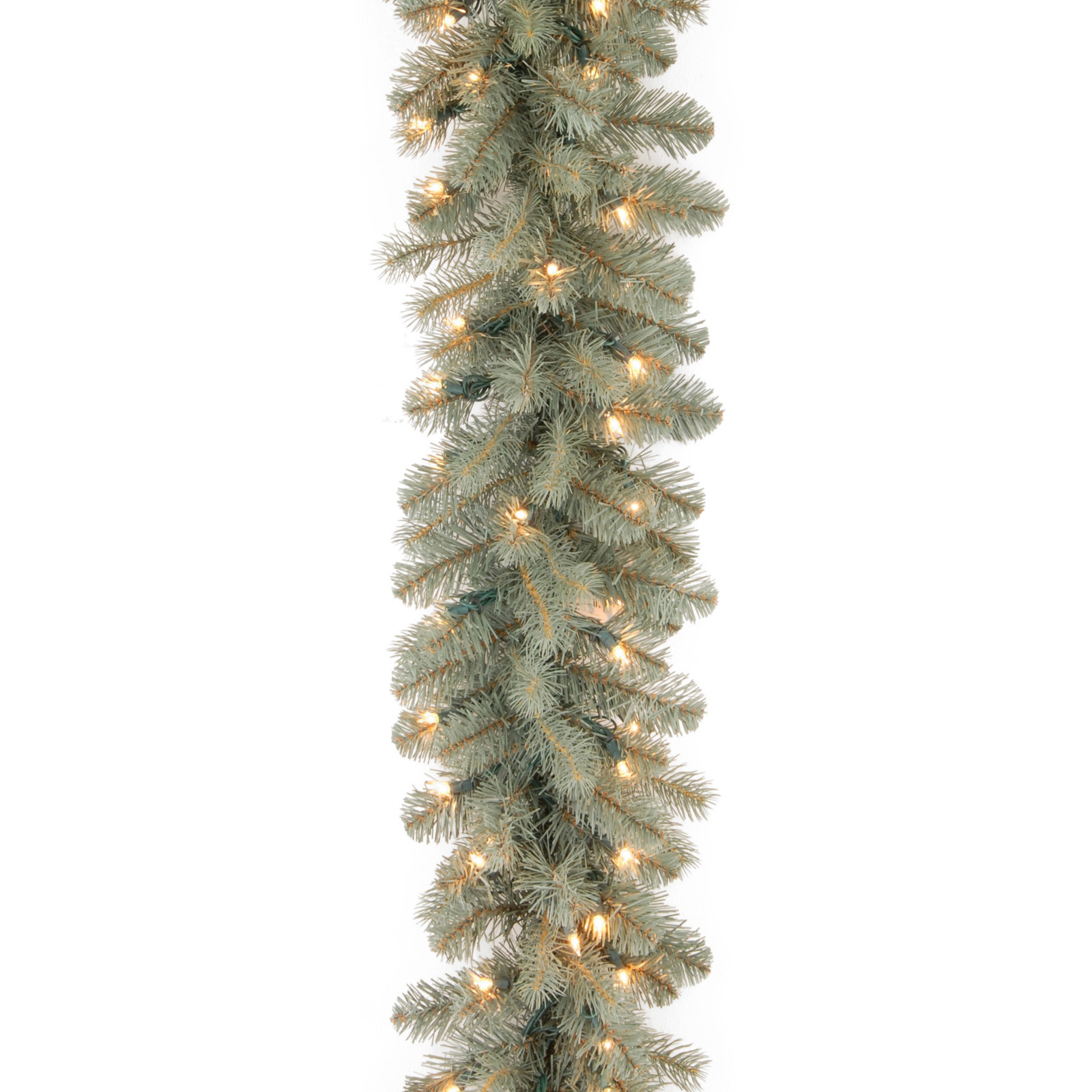 13" Pre-Lit Douglas Fir Garland, Blue