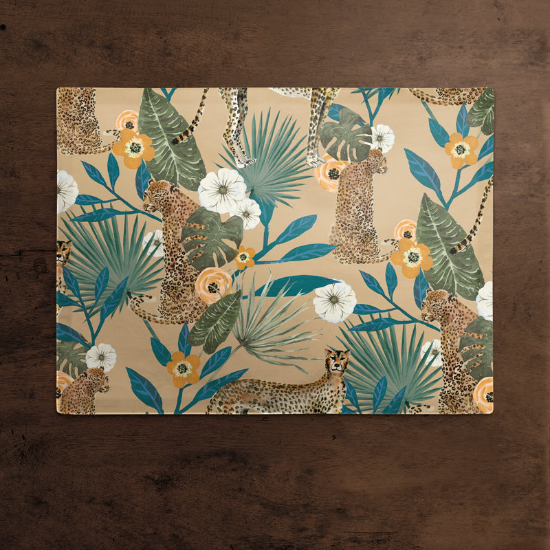 Napperon Tropical, Brun clair