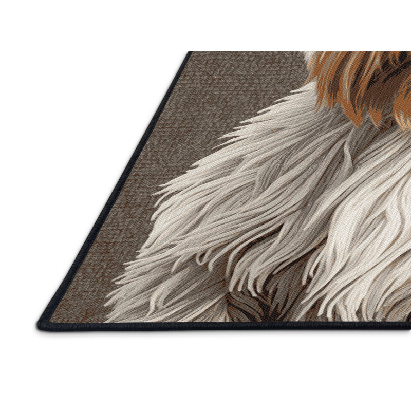  Tapis lavable Sealyham Terrier Dogs, Tapis de couloir 2 pi x 4 pi