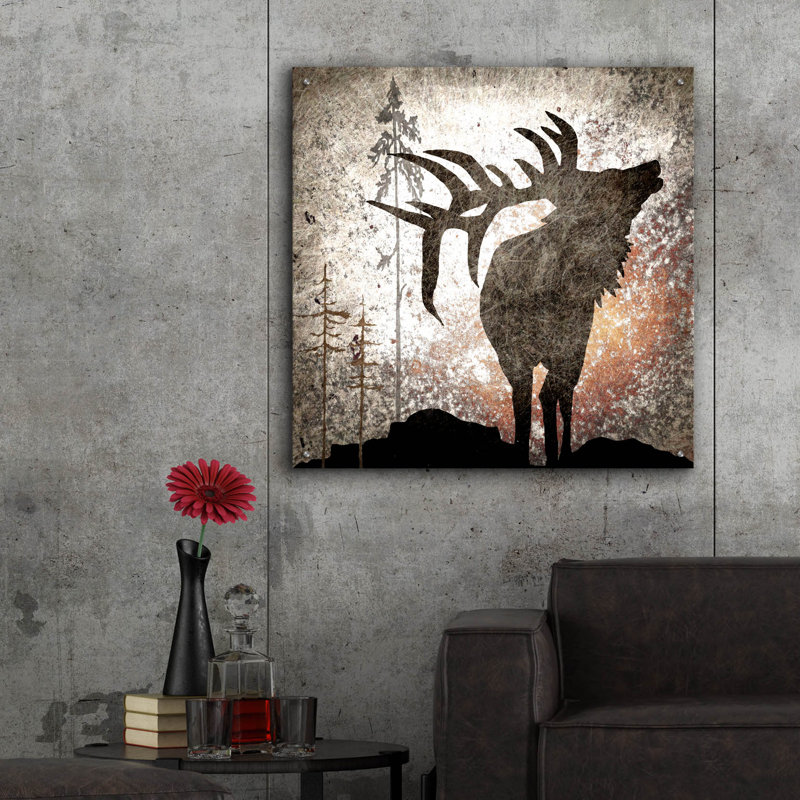 " Calling Elk " by Lightbox Journal, 36" H x 36" W x 0.2" D