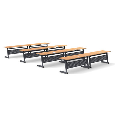16 Person Training Meeting Seminar Tables Set by TeamWORK Tables