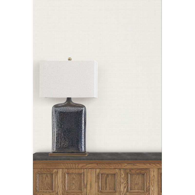 Bordeaux Abstract Wallpaper Double Roll by Ronald Redding, Ivory