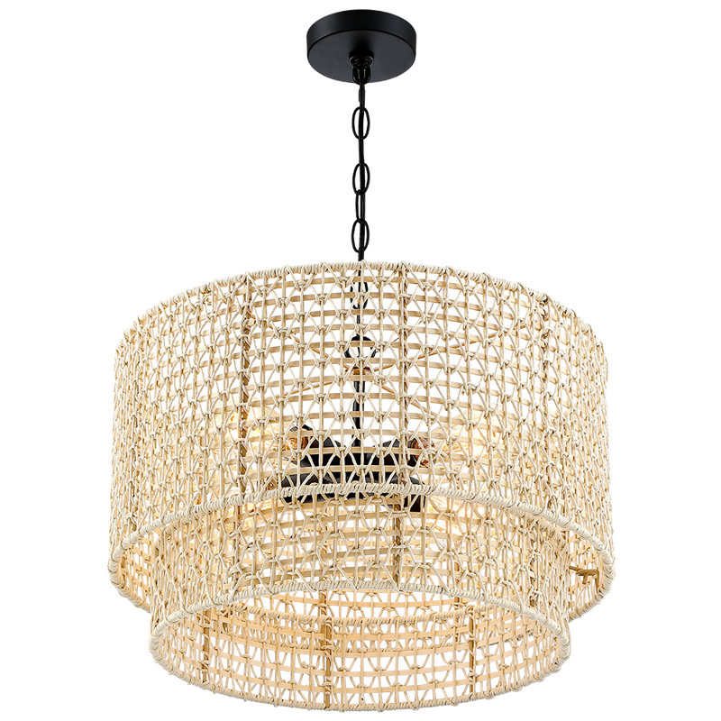 Lustre tambour 4 lumières Cibecue
