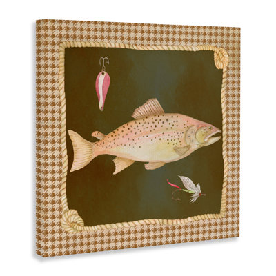 «Rustic Fishing Life Canvas», conception par Lee Ann Sanders