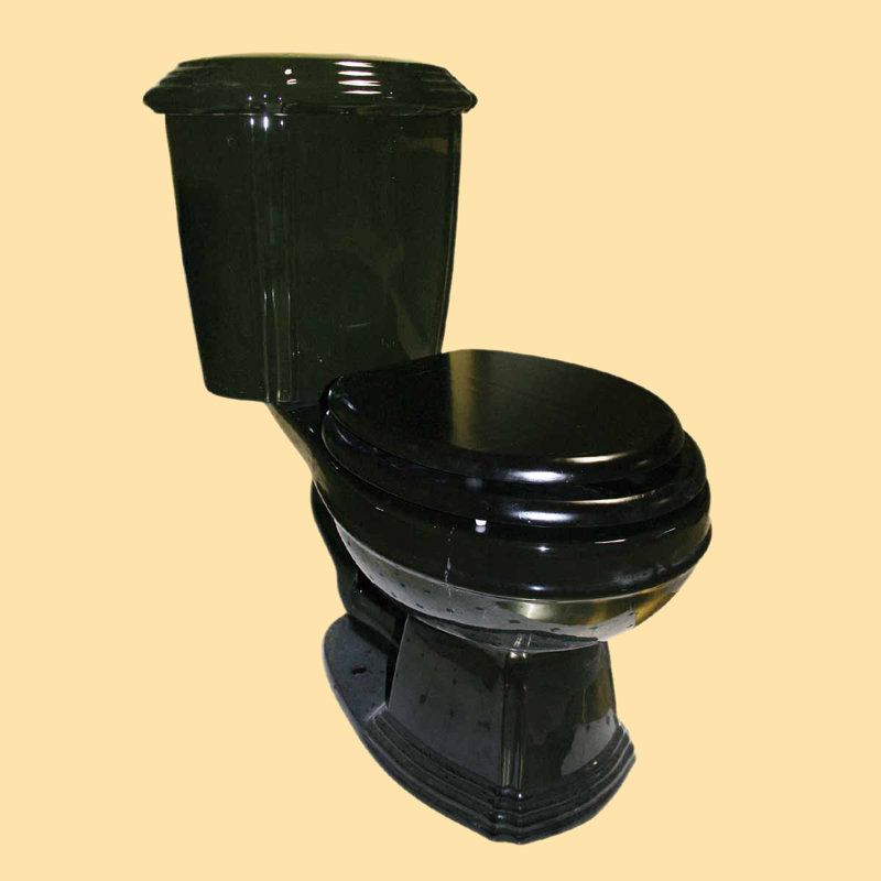 Toilette allongée deux pièces 0,8 gpf (à efficacité énergétique) (siège inclus)
