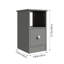 Single-Drawer Nightstand in Starry Grey