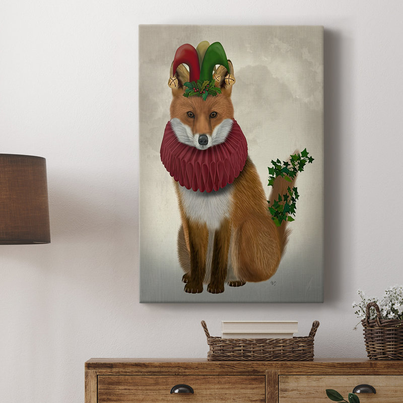Noël houx et renard lierre - galerie sur mesure