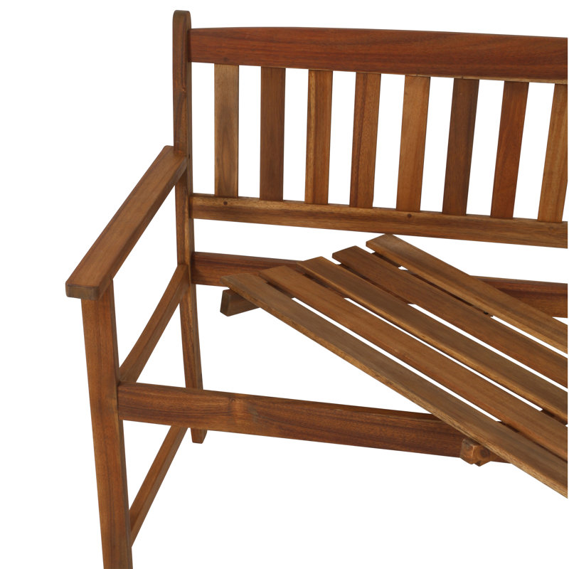 Elsberry Solid Wood Acacia Outdoor Bench