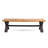 Classic Park Bench, Solid Wood Construction for Lasting Durability