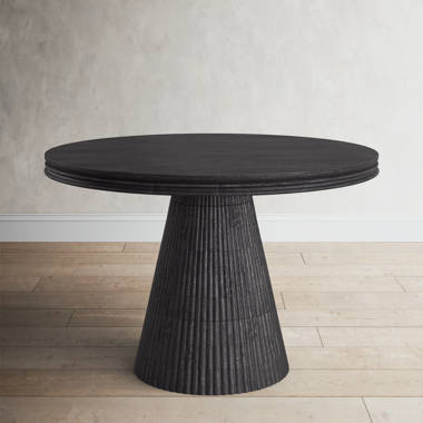 GrandCA HOME Modern Round Dining Table 80cm with Tulip Pedestal