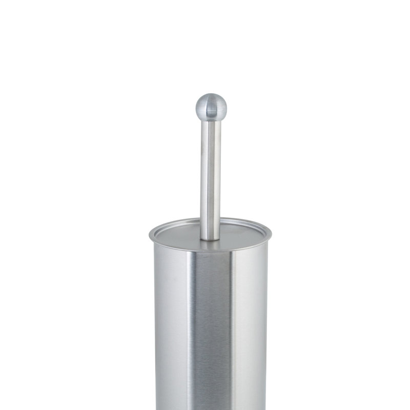 Ensemble de 2 porte-brosses de toilette en acier inoxydable Bath Bliss