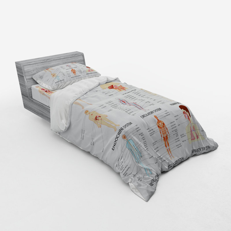 Polyester Duvet Cover, Twin Duvet Cover + 2 Additional Pieces