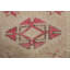 Tapis de couloir oriental géométrique discret Oushak noué à la main 3 x 12
