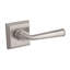 Federal Passage  Door Lever with Traditional Square Rose-22040151-22040155