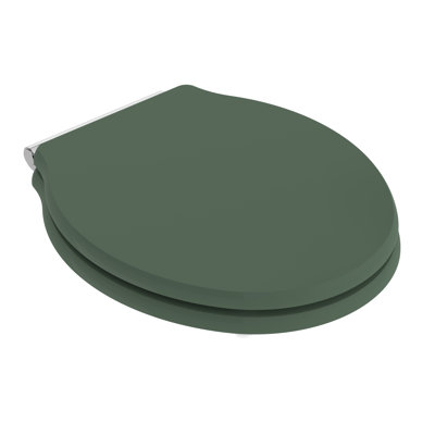 Old London Hunter Green Chancery Soft Close Elongated Standard Toilet Seat