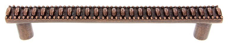 Sanzio 9 Center to Center Appliance Pull, Antique Copper