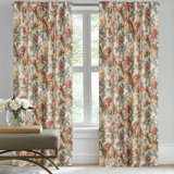 Paradise Semi Sheer Curtains / Drapes Pair