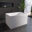 Baignoire de trempage autoportante en acrylique Tidal