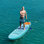 Planche de pagaie gonflable debout de 11 pi / 10 pi 6 po avec accessoires SUP et sac à dos de qualité supérieure inQracer