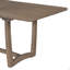 Ensemble de table de salle à manger extensible 7 pièces pour 6 personnes, table de cuisine rectangulaire avec 6 chaises rembourrées, chaises de salle à manger à dossier courbé pour la salle à manger (espresso)