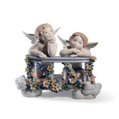 Celestial Balcony Angels Figurine