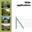 Hexagon Fence Green Steel-772068913