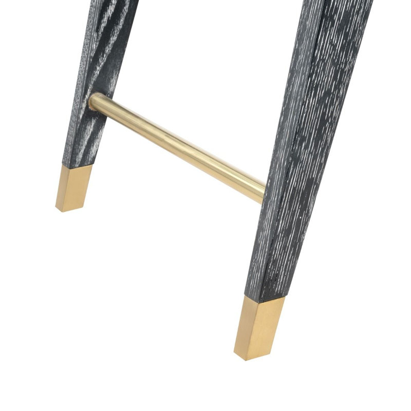 Delon Accent Stool, Carbon Black