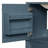 36-Inch Freestanding Bathroom Vanity With Ceramic Sink, Durable MDF & Solid Wood Base, Spacious Storage, And Elegant Blue Gray Finish