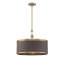 Luminaire suspendu tambour 5 lumières