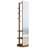 360° Rotating 66"X14" Multifunctional Full Length Mirror With Hook Storage Rack Coat Rack With Mirror Solid Wood Floor Mirror Bedroom Living Room Cloakroom Space Saving-547278517-802491370
